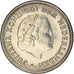 Moneda, Países Bajos, Juliana, 10 Cents, 1962, EBC, Níquel, KM:182