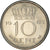 Münze, Niederlande, Juliana, 10 Cents, 1962, VZ, Nickel, KM:182