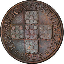 Coin, Portugal, 20 Centavos, 1962, AU(55-58), Bronze, KM:584