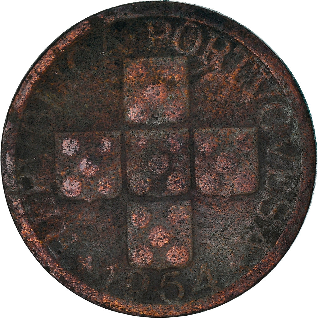 Monnaie, Portugal, 10 Centavos, 1954, B+, Bronze, KM:583