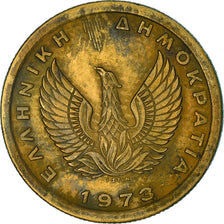 Coin, Greece, 50 Lepta, 1973, EF(40-45), Nickel-brass, KM:106