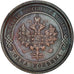 Coin, Russia, Nicholas II, Kopek, 1913, AU(55-58), Copper, KM:9.2