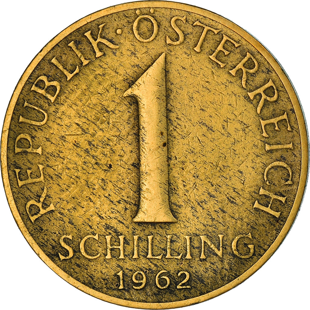 Coin, Austria, Schilling, 1962, VF(20-25), Aluminum-Bronze, KM:2886