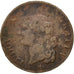 FRANCE, Sol ou sou, Sol, 1789, Toulouse, KM #578.10, VF(20-25), Copper, Gadoury.
