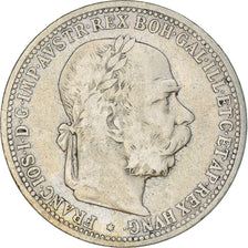 Coin, Austria, Franz Joseph I, Corona, 1899, VF(20-25), Silver, KM:2804