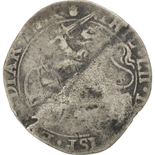 SPANISH NETHERLANDS, Escalin, 1622, Antwerp, KM #52.1, VG(8-10), Silver, 4.18