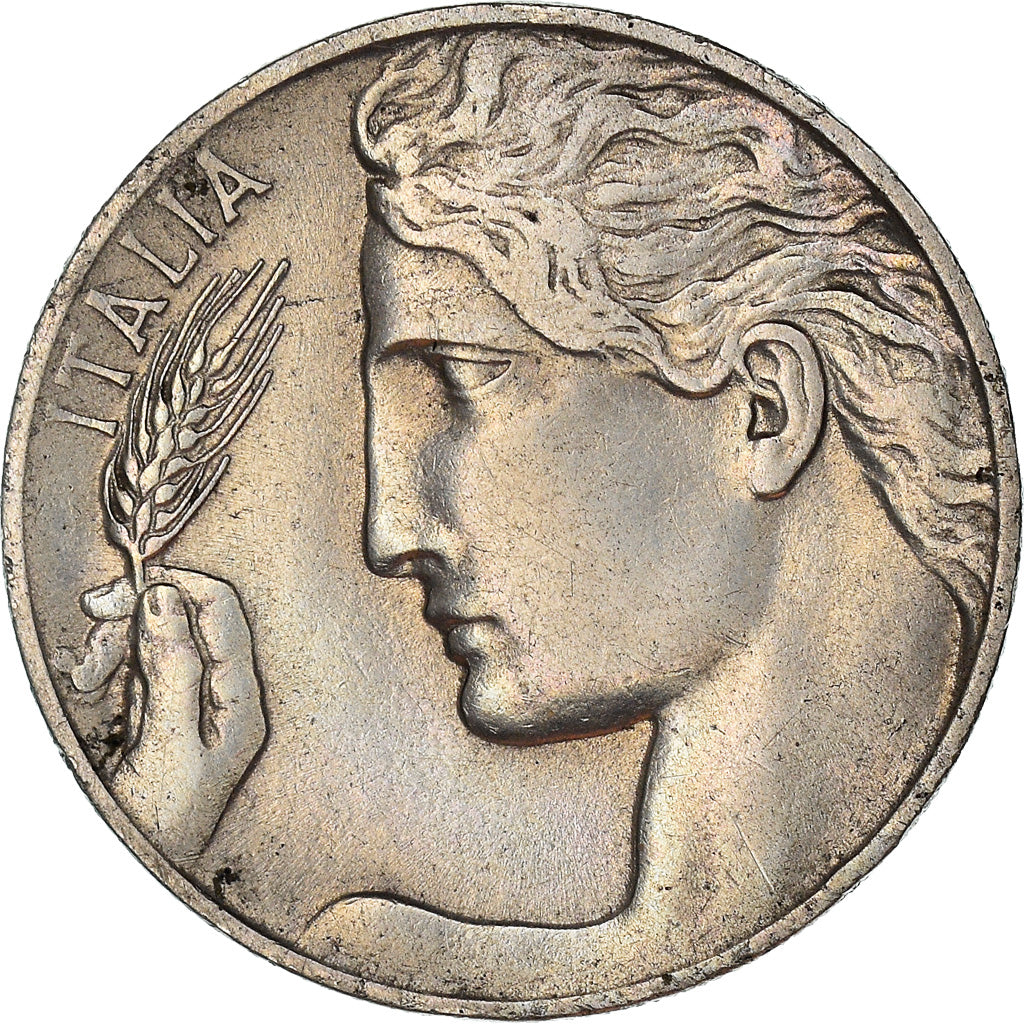 Coin, Italy, Vittorio Emanuele III, 20 Centesimi, 1922, Rome, EF(40-45), Nickel