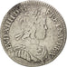 FRANCE, 1/12 Écu à la mèche courte, 1/12 ECU, 10 Sols, 1644, Paris, KM #140.1, V