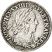 Francia, Louis XIII, 1/12 Écu, 2e poinçon de Warin, buste drapé et cuirass...