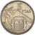Coin, Spain, Caudillo and regent, 5 Pesetas, 1962, AU(50-53), Copper-nickel