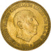 Coin, Spain, Francisco Franco, caudillo, Peseta, 1975, AU(55-58)