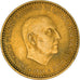 Moneta, Spagna, Francisco Franco, caudillo, Peseta, 1973, BB+, Alluminio-bronzo