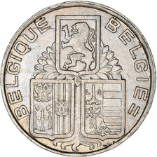 Moneta, Belgio, 5 Francs, 5 Frank, 1938, BB, Nichel, KM:116.1