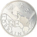 France, 10 Euro, Lorraine, 2010, MS(63), Silver