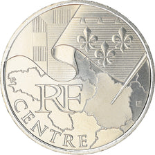 France, 10 Euro, Centre, 2010, MS(63), Silver