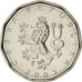 Münze, Tschechische Republik, 2 Koruny, 2002, STGL, Nickel plated steel, KM:9