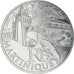 France, 10 Euro, Martinique, 2011, MS(63), Silver