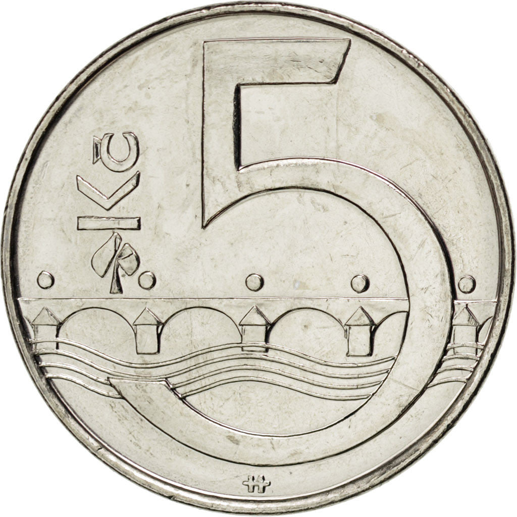 Monnaie, République Tchèque, 5 Korun, 2006, FDC, Nickel plated steel, KM:8