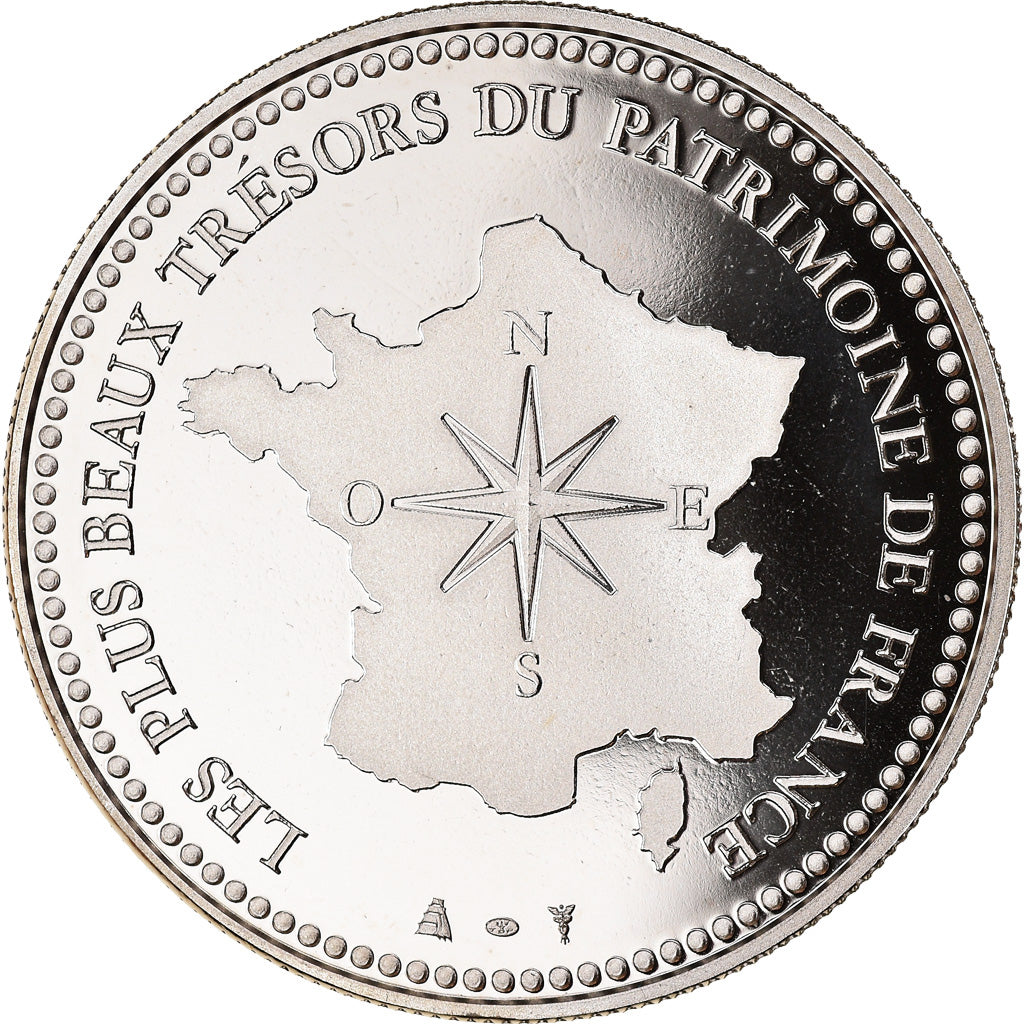 France, Médaille, Cathédrale de Reims, FDC, Copper-nickel