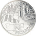 France, 10 Euro, Picardie, 2011, MS(63), Silver