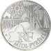 France, 10 Euro, Midi-Pyrénées, 2011, MS(63), Silver