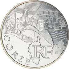 Francia, 10 Euro, Corse, 2011, SPL, Argento