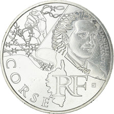France, 10 Euro, Corse, 2012, MS(63), Silver