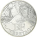 France, 10 Euro, Bretagne, 2012, MS(63), Silver
