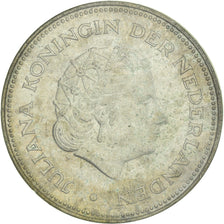 Coin, Netherlands, Juliana, 10 Gulden, 1970, Prooflike, MS(63), Silver, KM:195