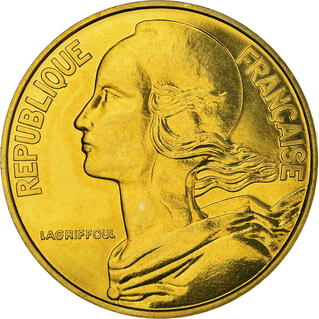 Coin, France, Marianne, 20 Centimes, 1987, Paris, FDC, MS(65-70)