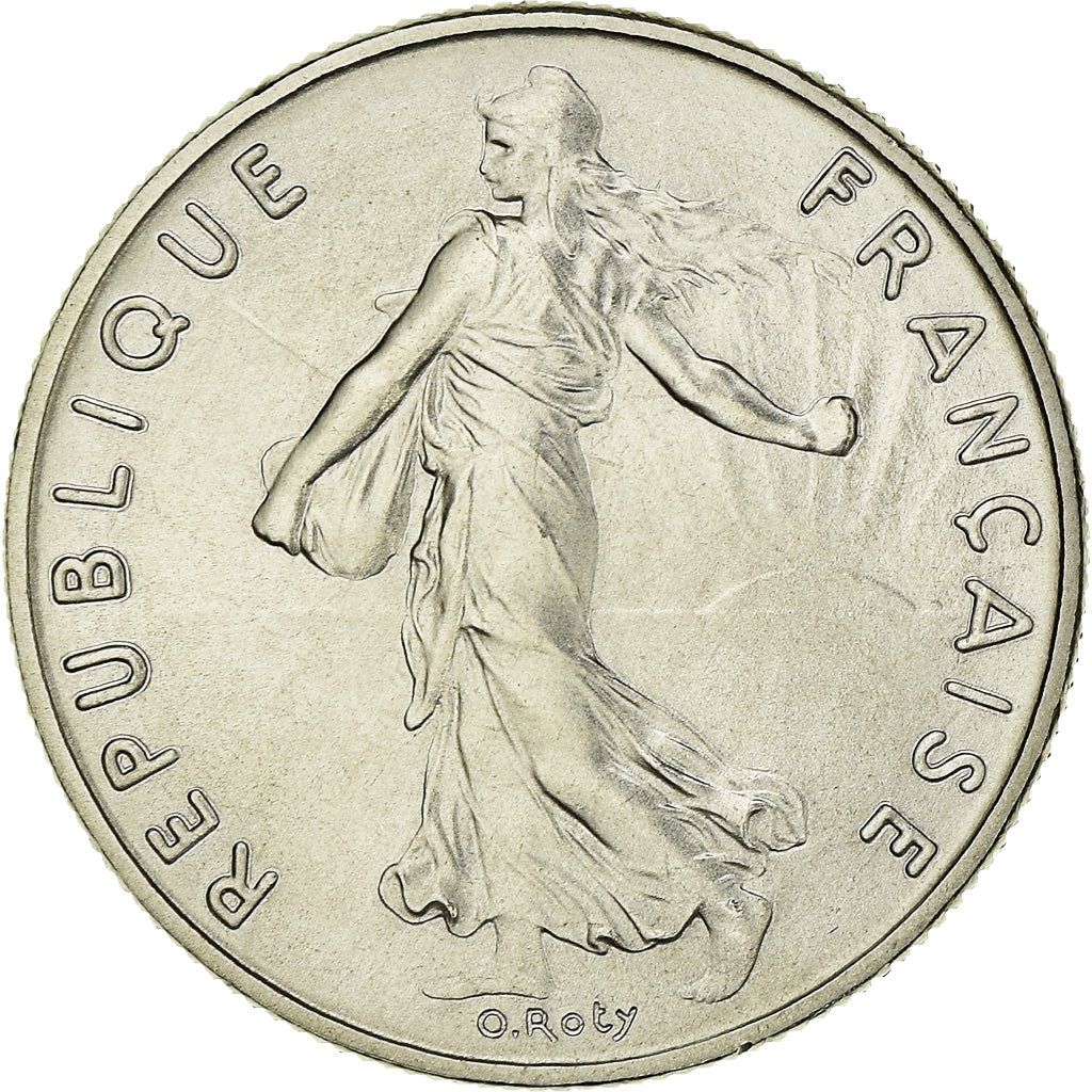 Coin, France, Semeuse, 1/2 Franc, 1987, Paris, FDC, MS(65-70), Nickel, KM:931.1