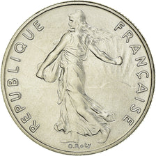 Coin, France, Semeuse, 1/2 Franc, 1987, Paris, FDC, MS(65-70), Nickel, KM:931.1