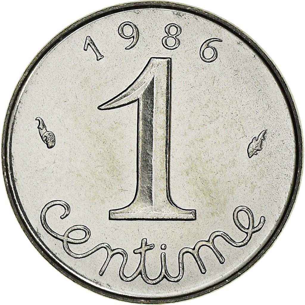 Moneta, Francia, Épi, Centime, 1986, Paris, FDC, FDC, Acciaio inossidabile