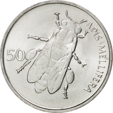Coin, Slovenia, 50 Stotinov, 1993, MS(65-70), Aluminum, KM:3
