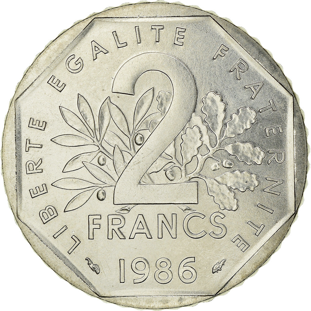 Monnaie, France, Semeuse, 2 Francs, 1986, FDC, FDC, Nickel, KM:942.1