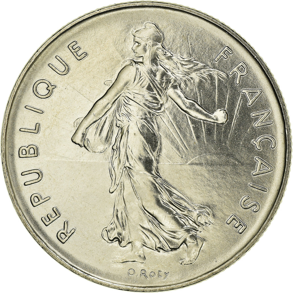 Coin, France, Semeuse, 5 Francs, 1986, Paris, FDC, MS(65-70), Nickel Clad