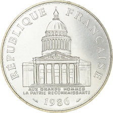 Moneta, Francia, Panthéon, 100 Francs, 1986, Paris, FDC, FDC, Argento, KM:951.1