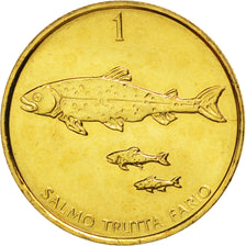 SLOVENIA, Tolar, 2004, KM #4, MS(65-70), Nickel-Brass, 22, 4.51