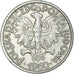 Moneta, Polska, 2 Zlote, 1960, Warsaw, AU(50-53), Aluminium, KM:46