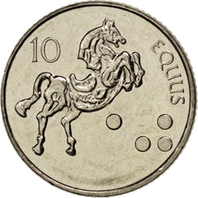 SLOVENIA, 10 Tolarjev, 2006, KM #41, MS(65-70), Copper-Nickel, 24, 5.71