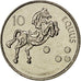 SLOVENIA, 10 Tolarjev, 2006, KM #41, MS(65-70), Copper-Nickel, 24, 5.71