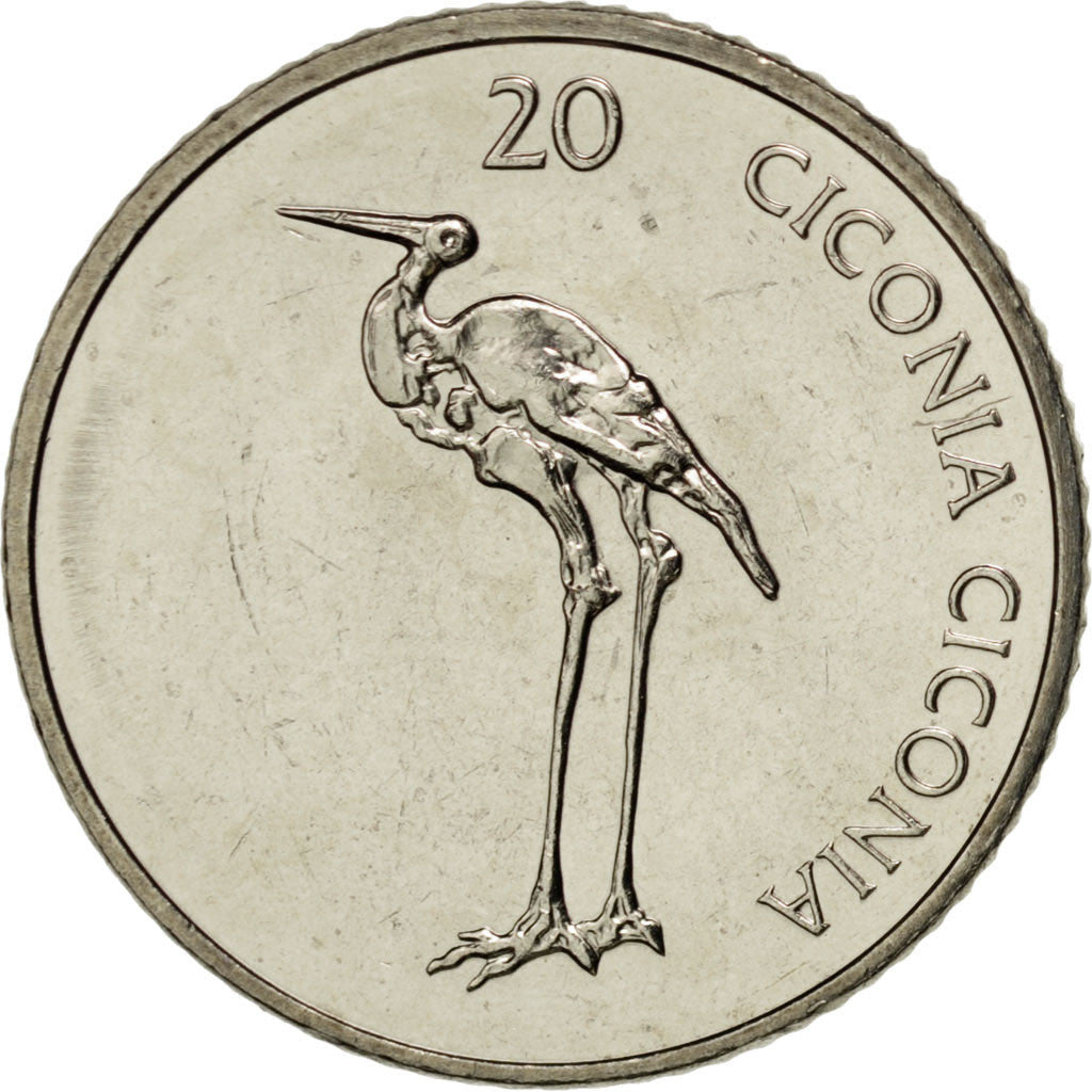 SLOVENIA, 20 Tolarjev, 2006, Kremnica, KM #51, MS(65-70), Copper-Nickel, 24,...