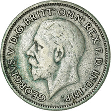 Coin, Great Britain, George V, 6 Pence, 1932, VF(30-35), Silver, KM:832