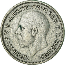 Coin, Great Britain, George V, 6 Pence, 1931, EF(40-45), Silver, KM:832
