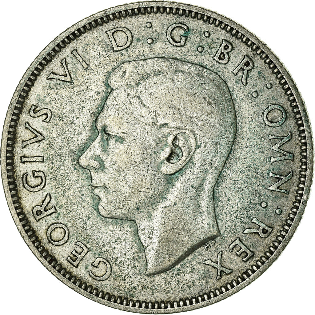 Coin, Great Britain, George VI, Florin, Two Shillings, 1940, VF(30-35), Silver