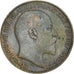 Coin, Great Britain, Edward VII, Penny, 1908, VF(20-25), Bronze, KM:794.2