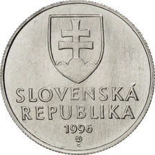 SLOVAKIA, 20 Halierov, 1996, KM #18, MS(65-70), Aluminum, 19.5, 1.00