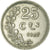 Moneta, Lussemburgo, Charlotte, 25 Centimes, 1927, BB+, Rame-nichel, KM:37