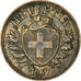 Coin, Switzerland, 2 Rappen, 1937, Bern, EF(40-45), Bronze, KM:4.2a