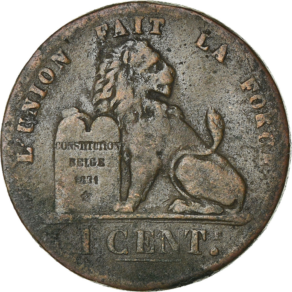 Munten, België, Leopold II, Centime, 1869, ZG+, Koper, KM:33.1